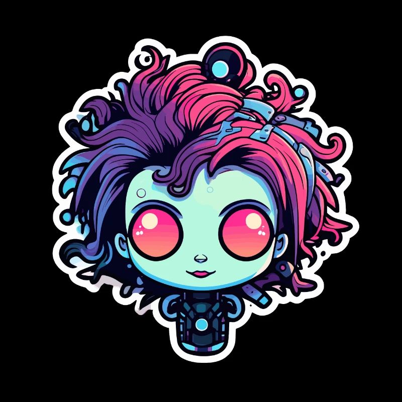Illustration de zombie mignon