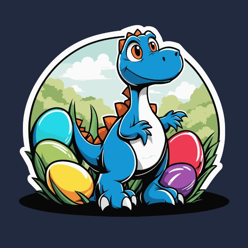 Dinosaurier Ostereier Ostern