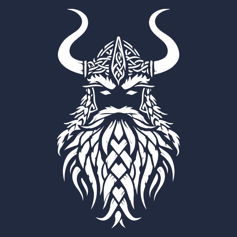 Viking warrior head