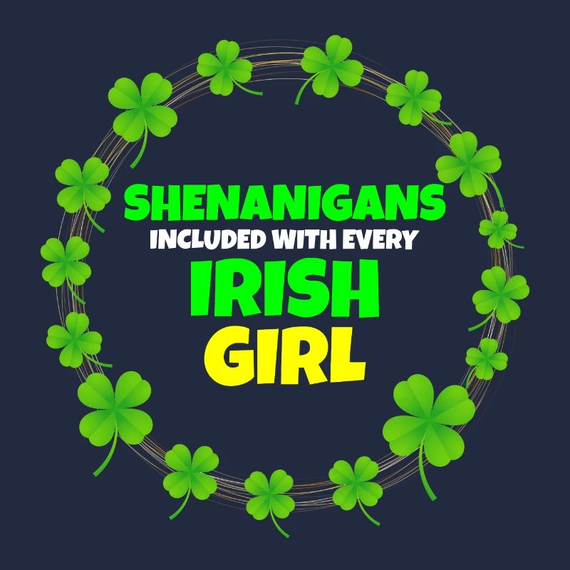 Schabernack inklusive: Irisches Mädchen St. Patrick's Day