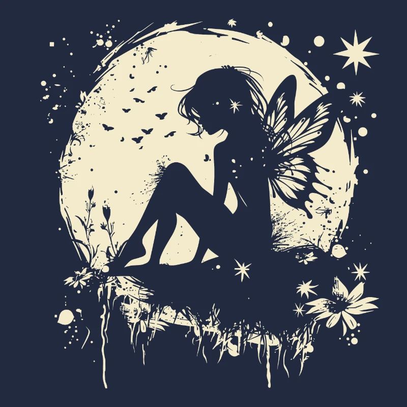Fée, Elfe, Lune, Conte de fées, Créatures mythiques