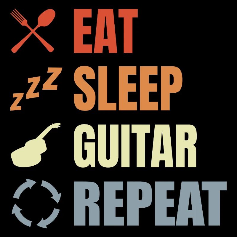 Eat Sleep Guitar Repeat