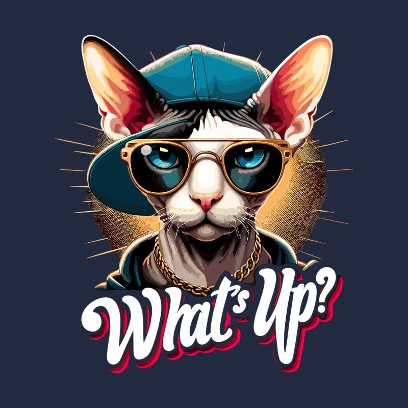 Cornish Rex Was geht ab Katze Geschenk