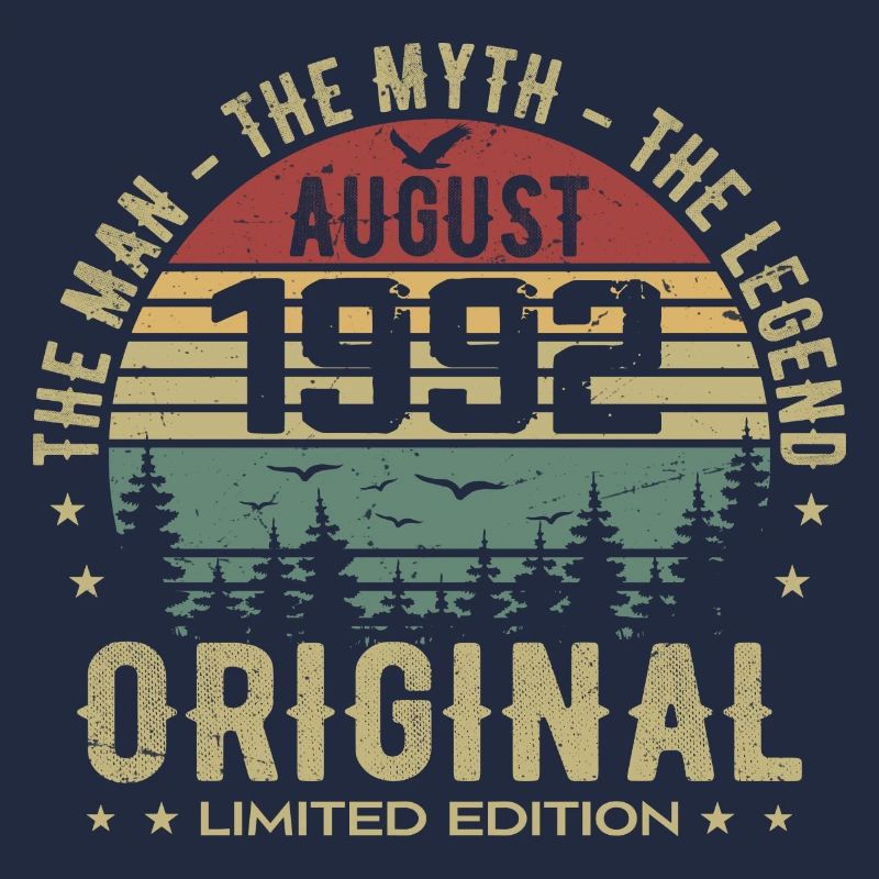 Legend Since Aug 1992 Birthday Gift 1992