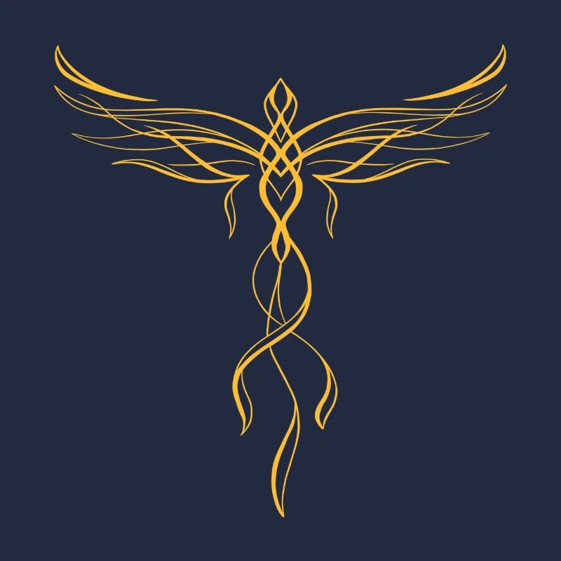 Phoenix lineart
