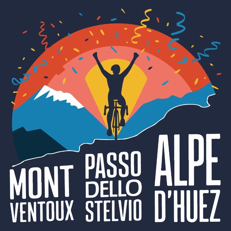 Montagnes cyclables Stelvio Ventoux Alpe d’Huez KOM