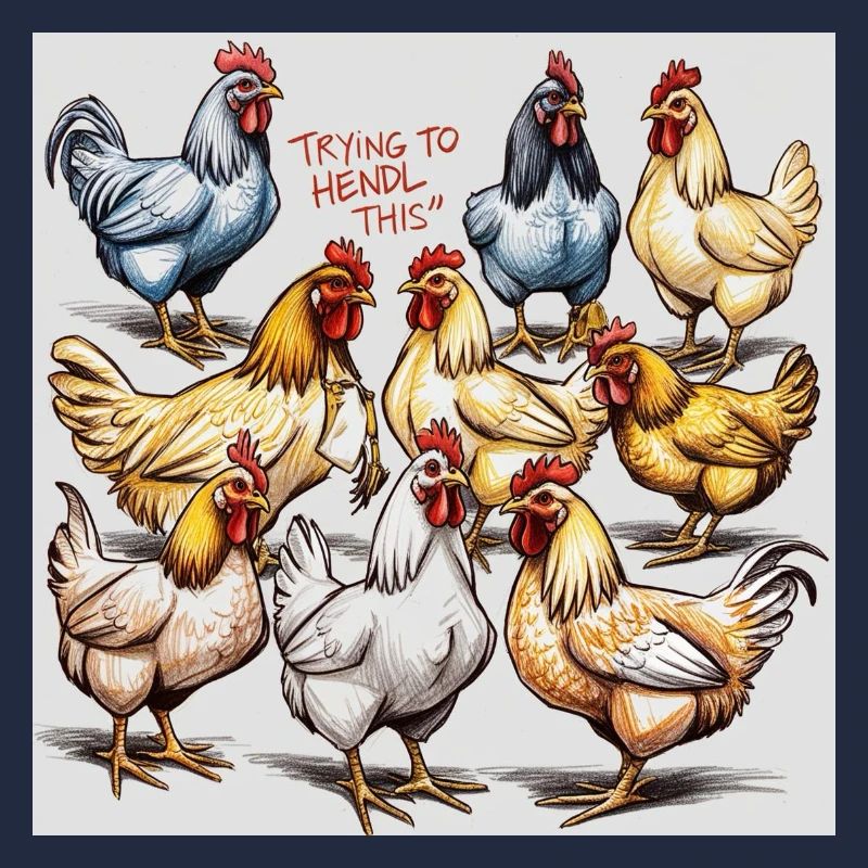 Ballet de poulet : Troupe de poulets polyphoniques