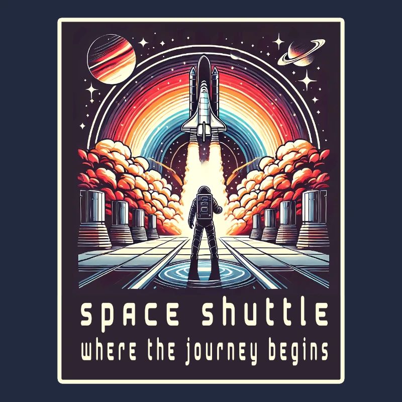 Navette spatiale - Le voyage commence
