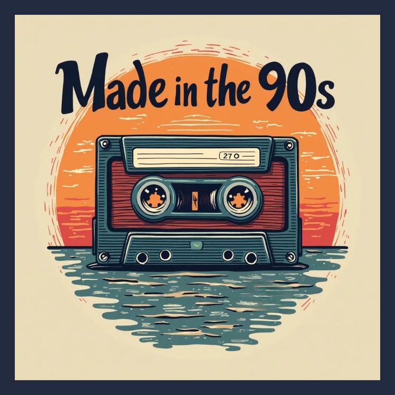 Retro Cassette Audio Design
