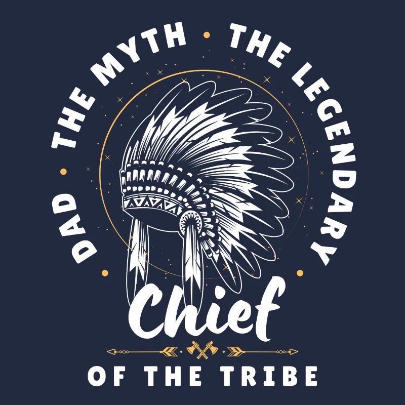 Conception de la coiffe du père chef de la tribu