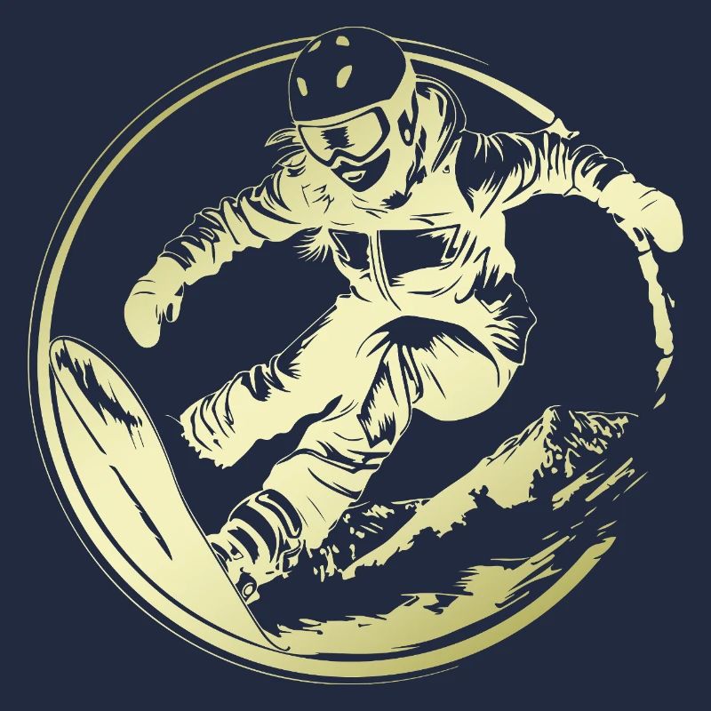 Snowboarder Silhouette