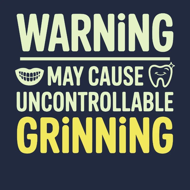 Funny Dentist Dental Assistant Grin Design 