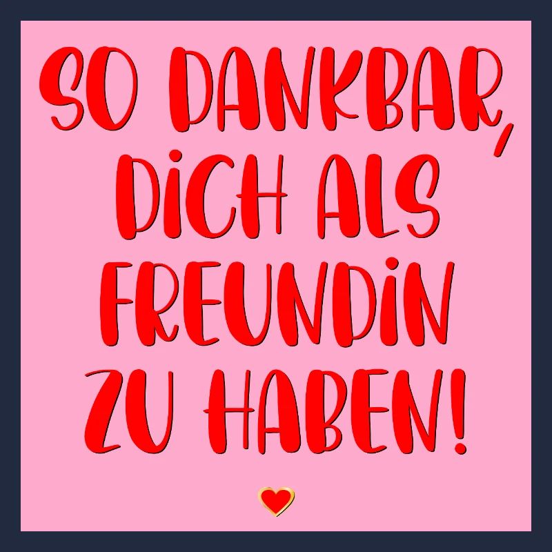 DANKBAR FREUNDSCHAFT HERZ