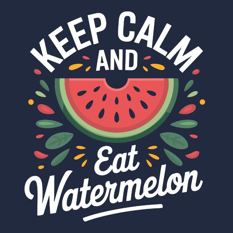 Keep Calm And Eat Watermelon