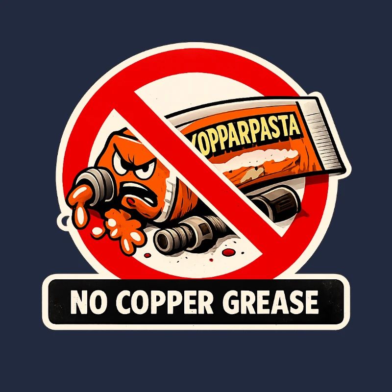 No copper paste