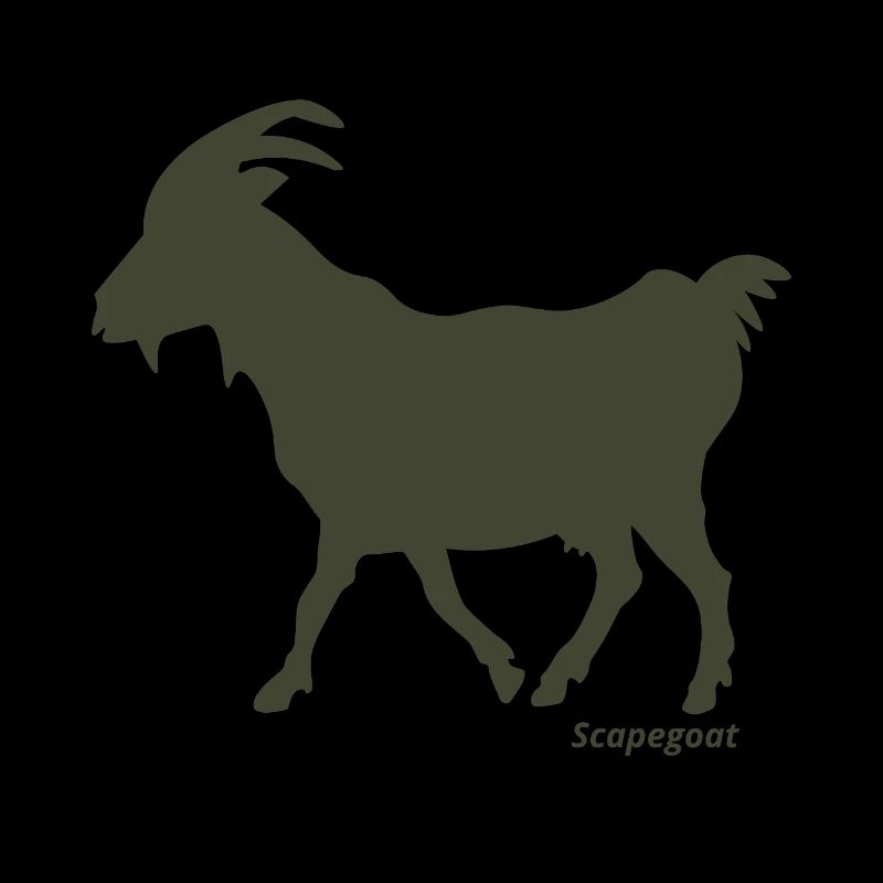 Scapegoat goat olive