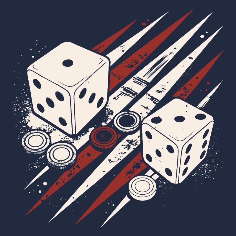 Backgammon | Brettspiel | Geschenk