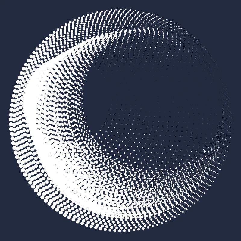 Kreis-Punkte-Design