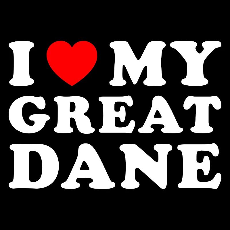 J’aime mon grand danois