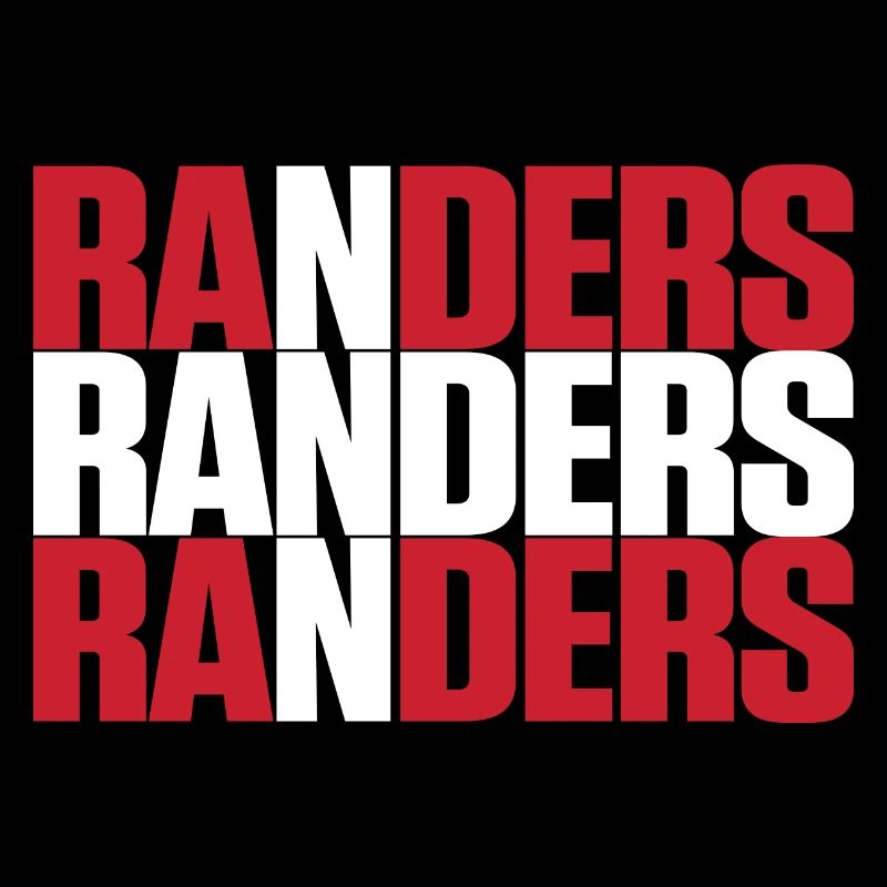 Drapeau Randers Danemark