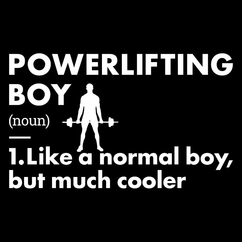 Sport Boy Powerlifting