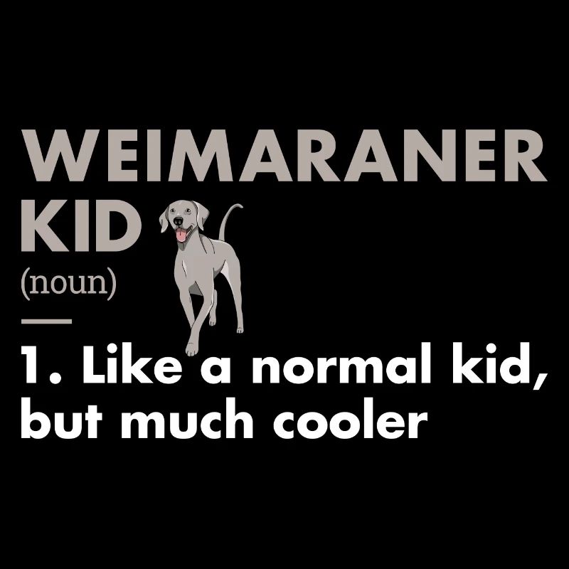 Weimaraner Kid Definition