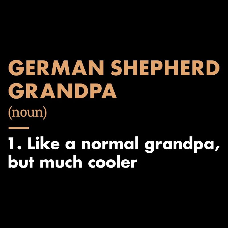 German Shepherd Grandpa Definition