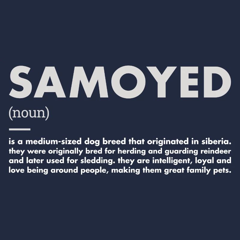Définition du Samoyède