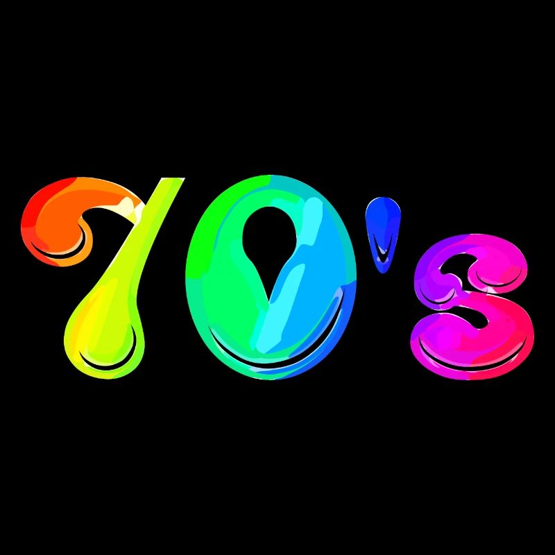 70s | Seventies | Decade | Symbol