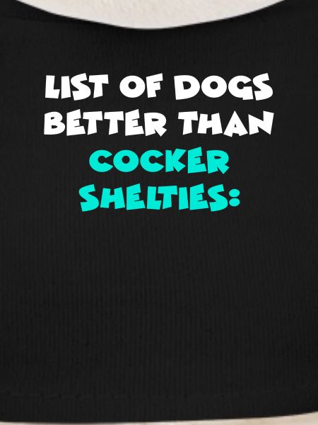 Cocker Shelties