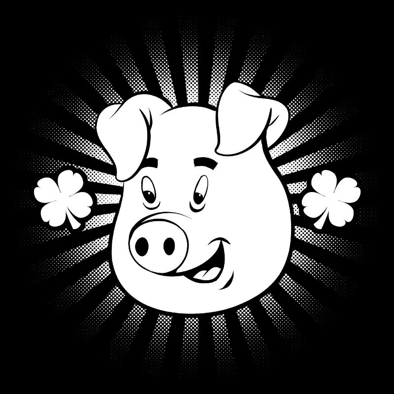Conception du bonheur du cochon