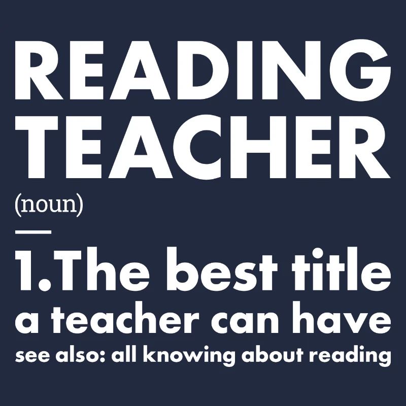 Reader Teacher Definition Reading