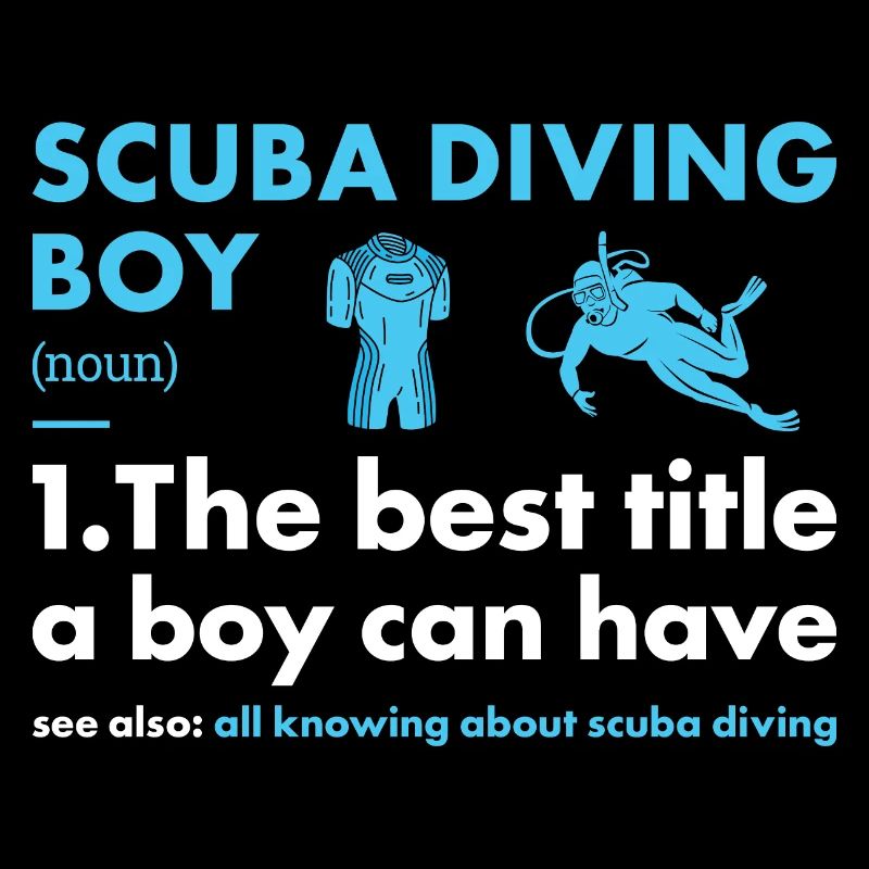 Scuba Diver Boy Definition Scuba Diving