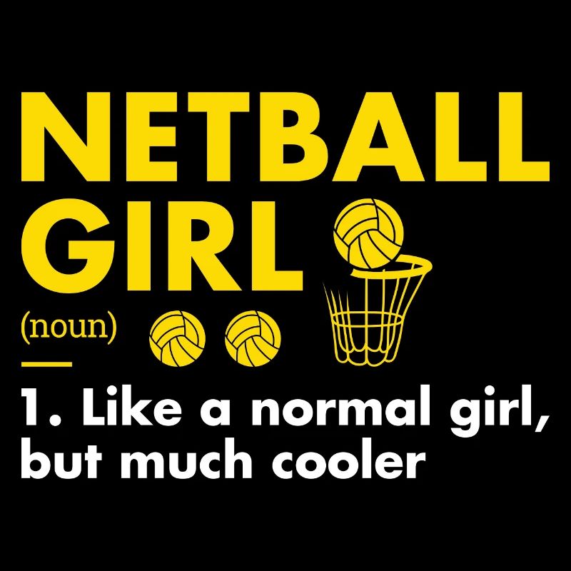 Fille sportive Définition Netball