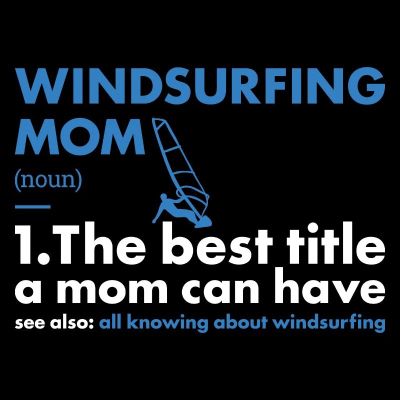 Sport Mom Windsurfing