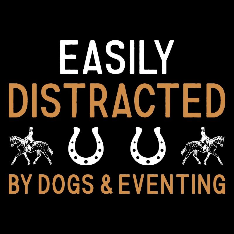 Rider Easily Distracted By Dogs And Eventing
