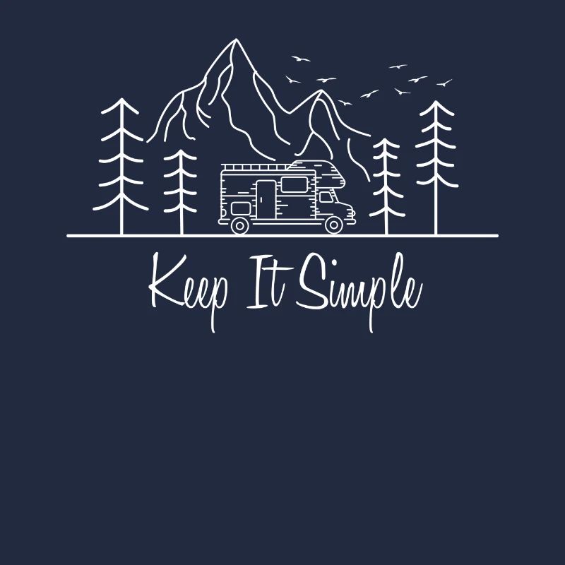 Camping-car disant Keep it Simle Van Simple