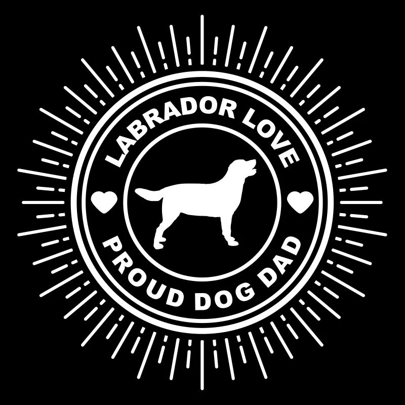 Labrador Liebe - Stolzer Hundepapa