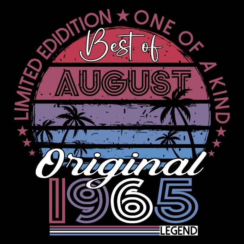 Original Août 1965 57th Birthday Gift Fun