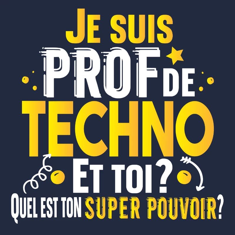 Techno Prof Professeur Métier Collège Lycée