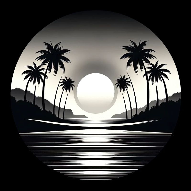 Escapade tropicale au clair de lune