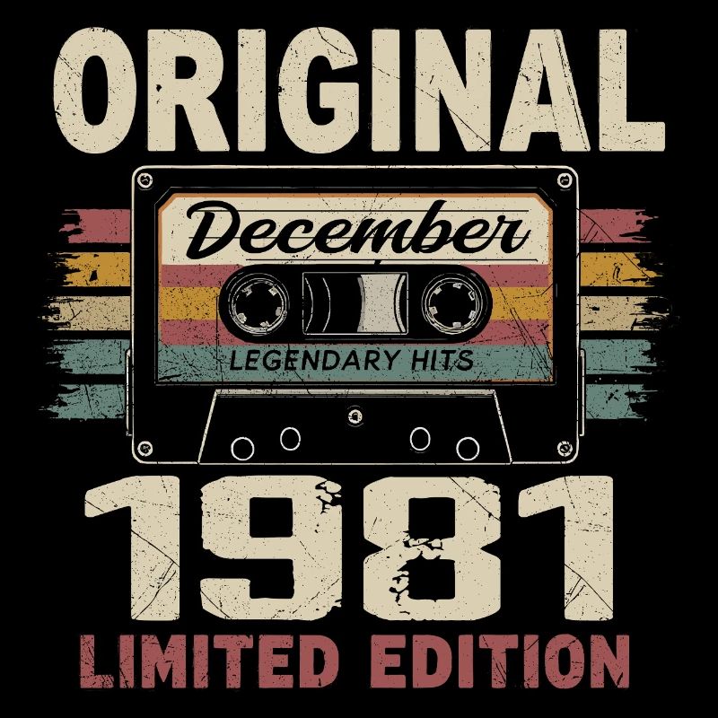 Dezember 1981 Geburtstagsgeschenk