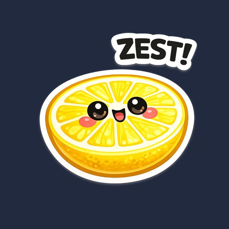 Zitrus Zest Sticker