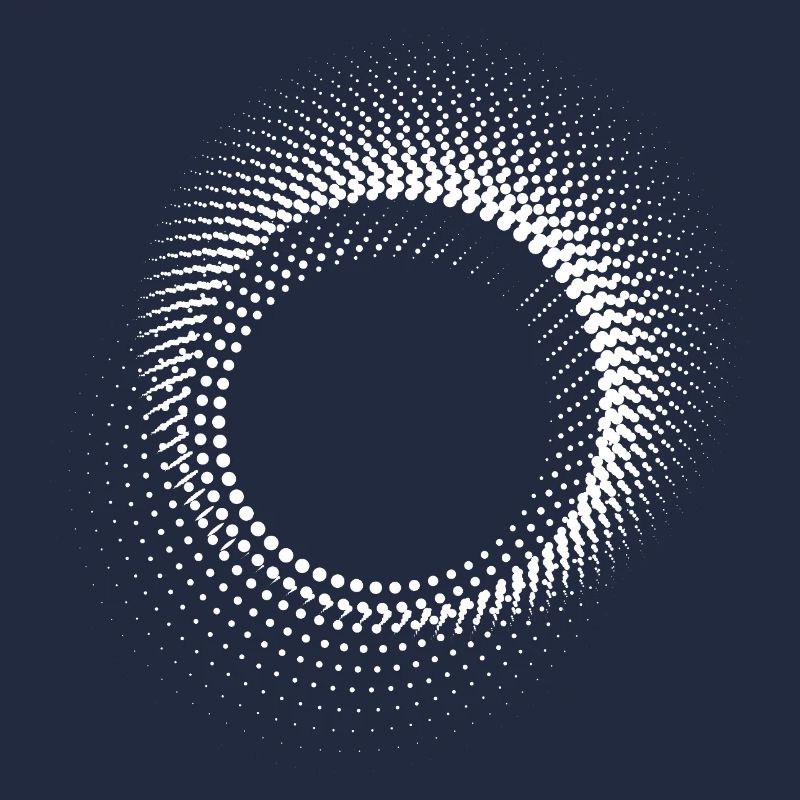 Concentric Dot Spiral