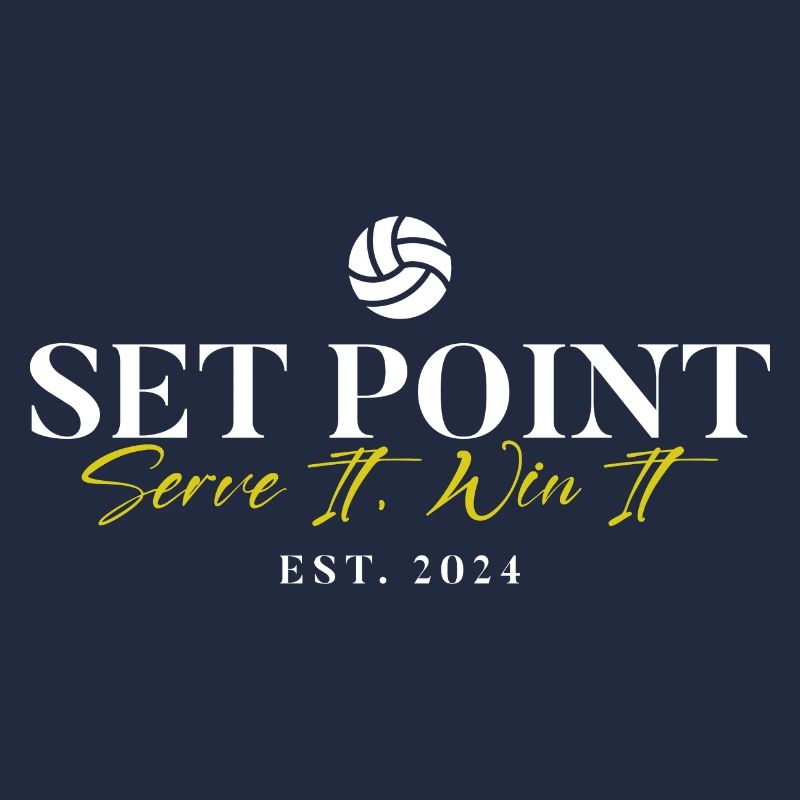 Set Point Volleyball Logo