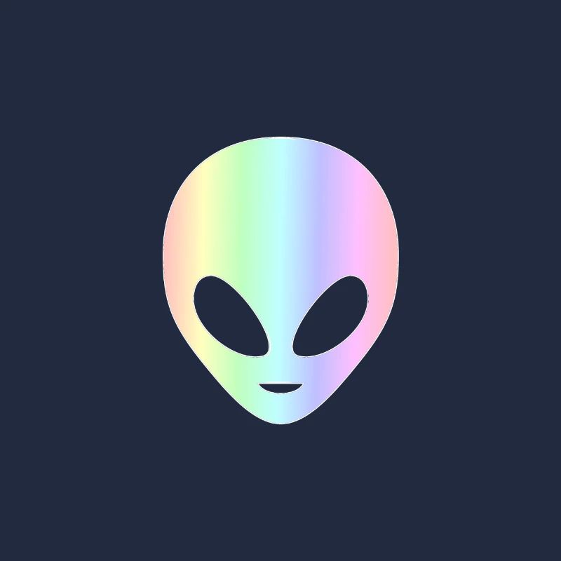 Alien | Weltraum Zeichen Ausserirdisch Geschenk