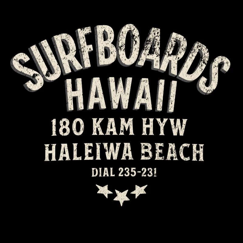 Surfboards Hawaii Haleiwa beach