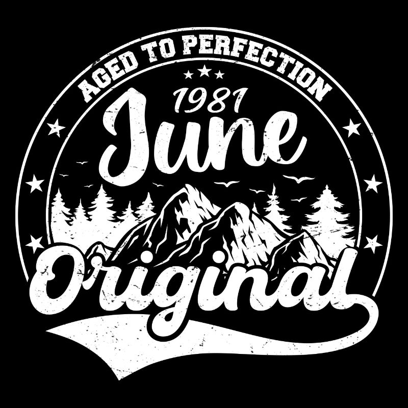 Juin 1981 Vieilli à la perfection Millésime original 1981