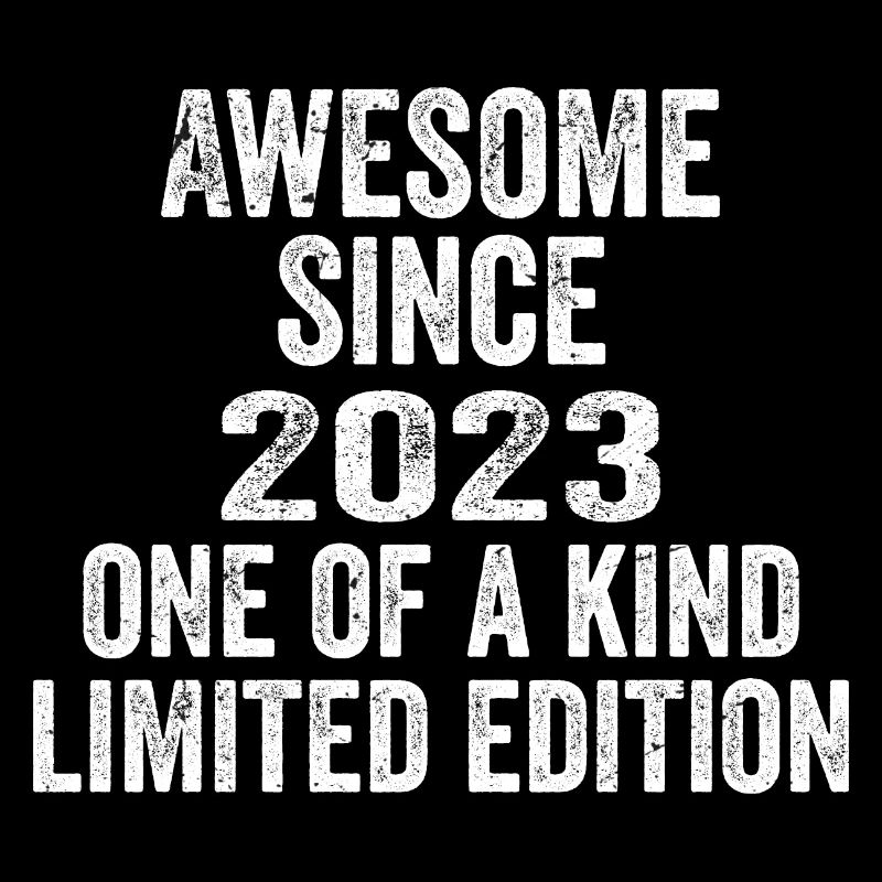 Awesome Since 2023 One Of A Kind 2023 Gift