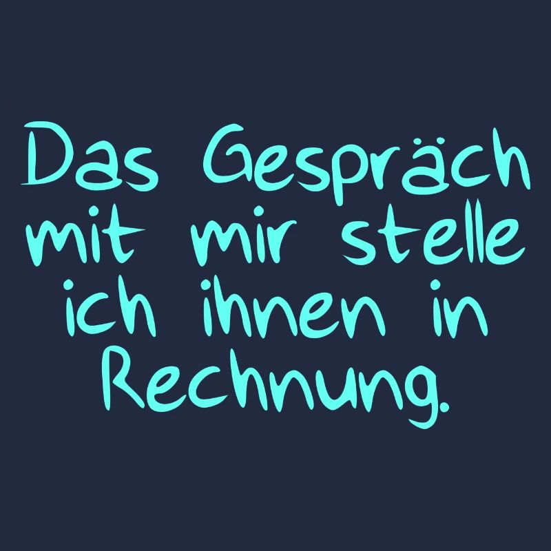 Das Gespräch mit Rechnung